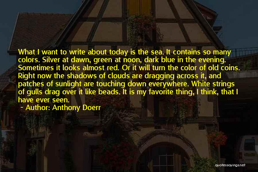 Beads Quotes By Anthony Doerr