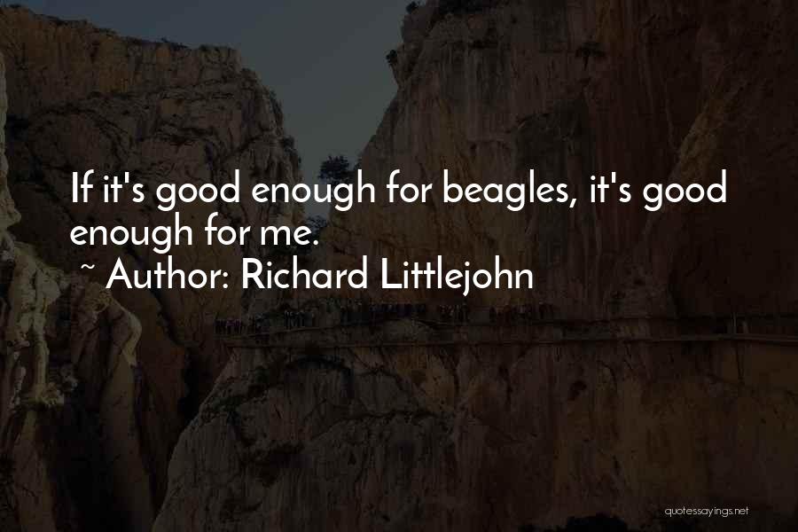 Beagles Quotes By Richard Littlejohn