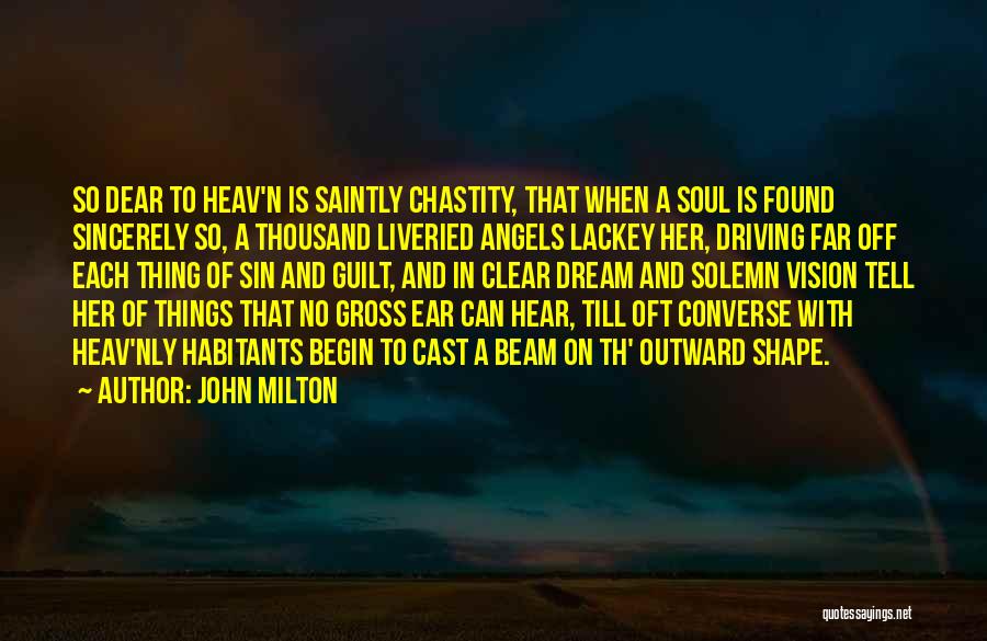 Beam Quotes By John Milton