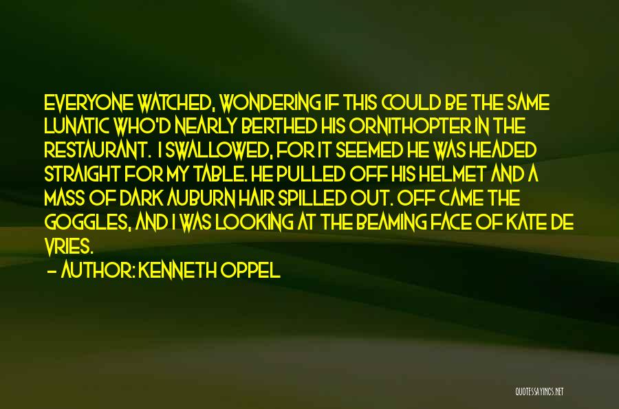Beaming Quotes By Kenneth Oppel