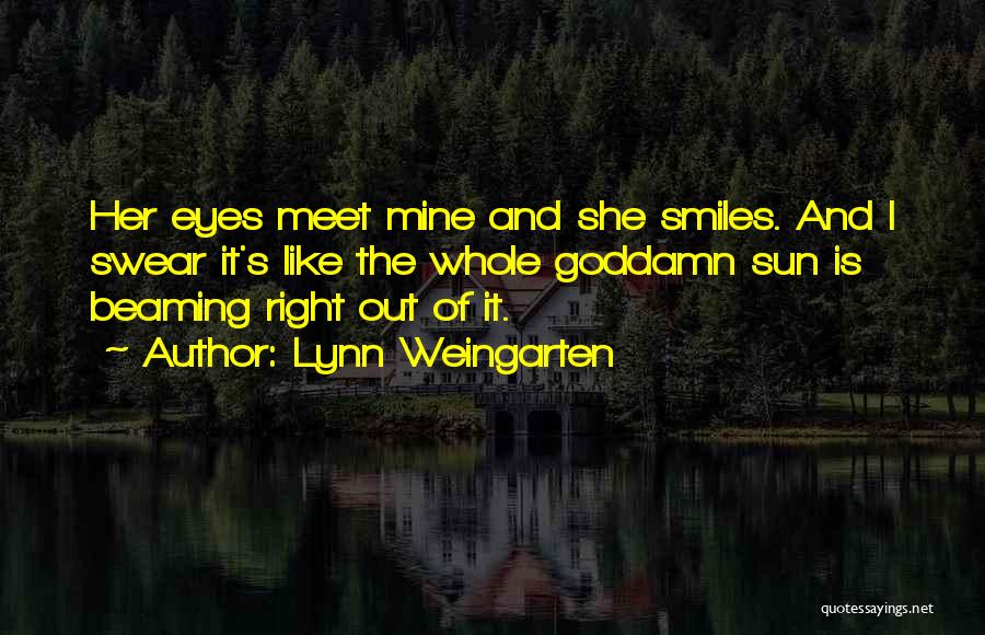 Beaming Quotes By Lynn Weingarten