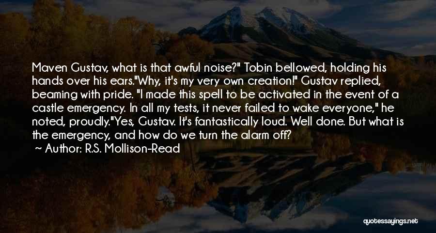 Beaming Quotes By R.S. Mollison-Read