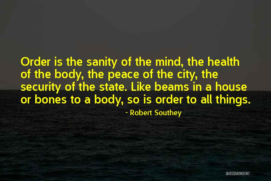 Beams Quotes By Robert Southey