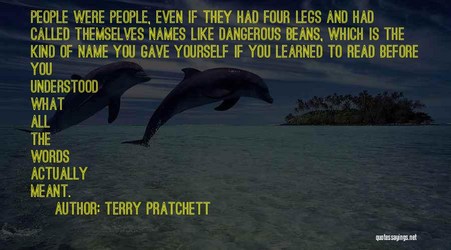 Beans Quotes By Terry Pratchett