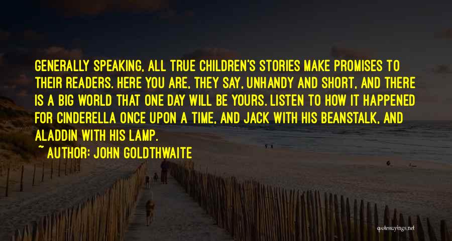 Beanstalk Quotes By John Goldthwaite