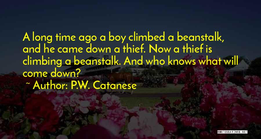 Beanstalk Quotes By P.W. Catanese