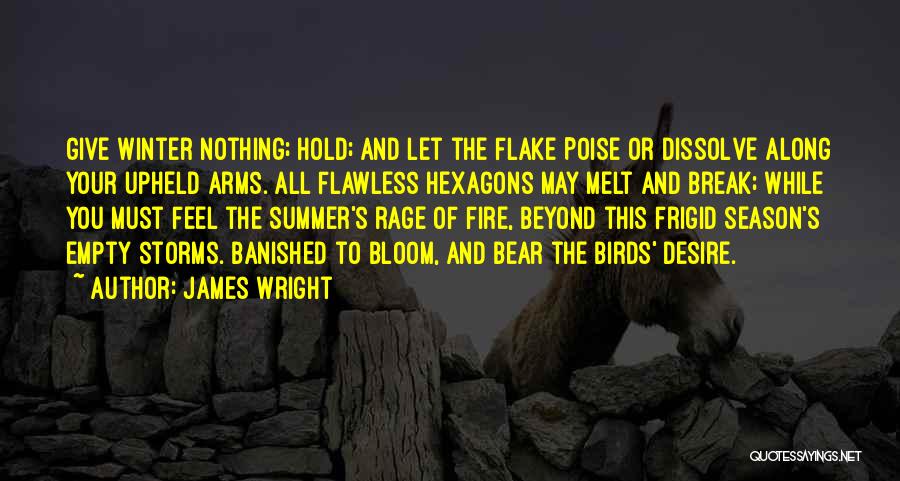 Bear Arms Quotes By James Wright