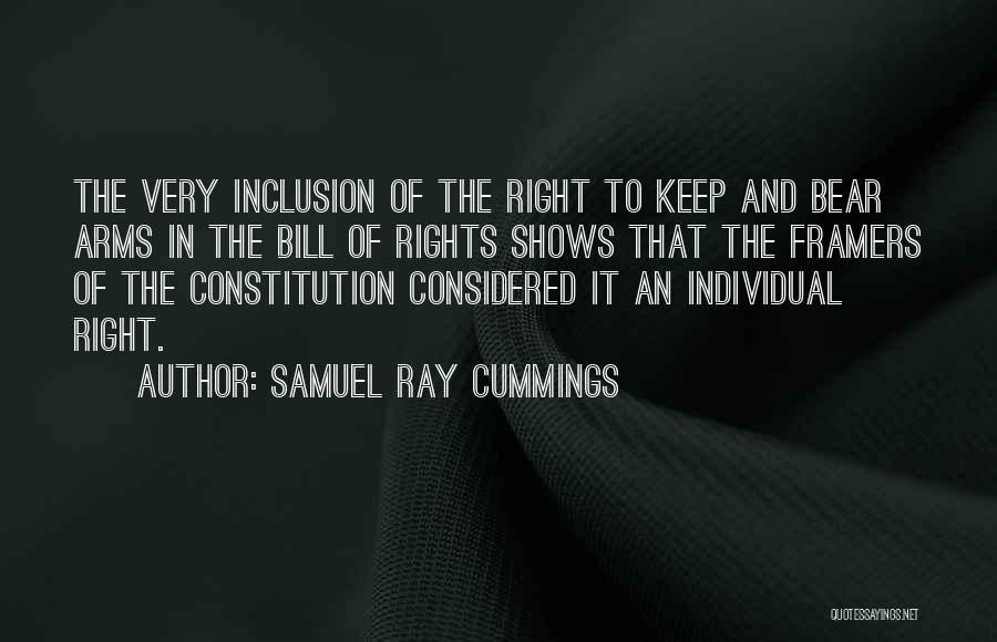 Bear Arms Quotes By Samuel Ray Cummings