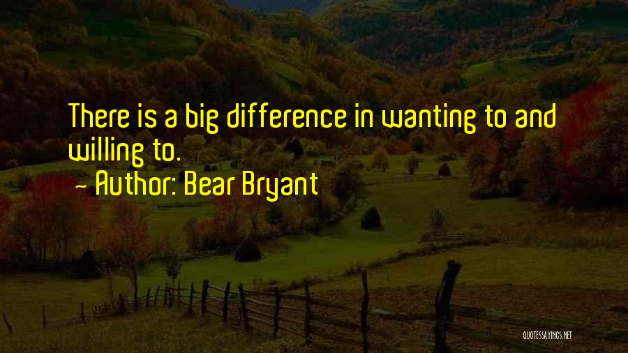 Bear Bryant Quotes 594799 Bear Bryant Quotes 594799
