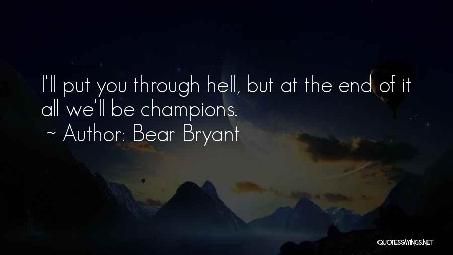 Bear Bryant Quotes 895832