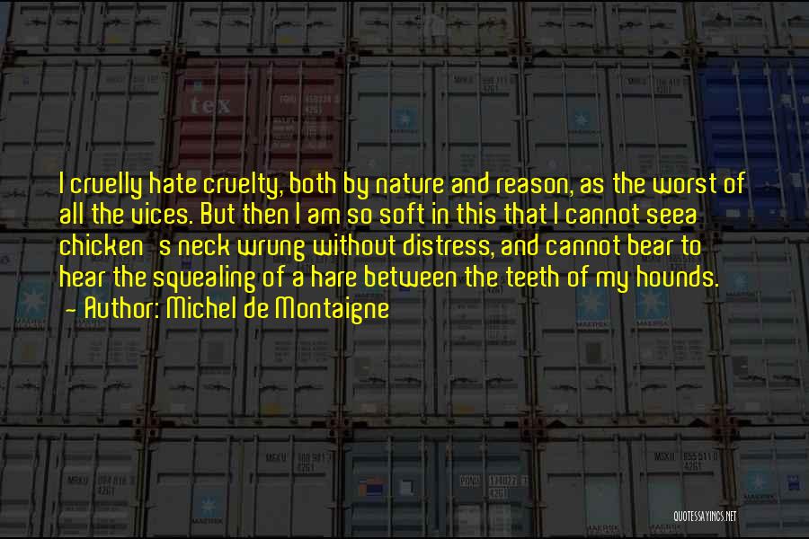 Bear Hunting Quotes By Michel De Montaigne