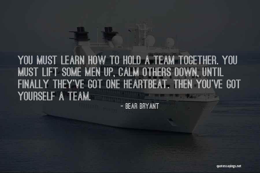 Bear Lift Quotes By Bear Bryant Bear Lift Quotes By Bear Bryant