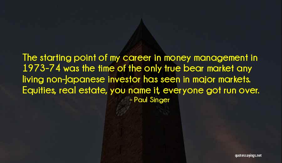 Bear Markets Quotes By Paul Singer