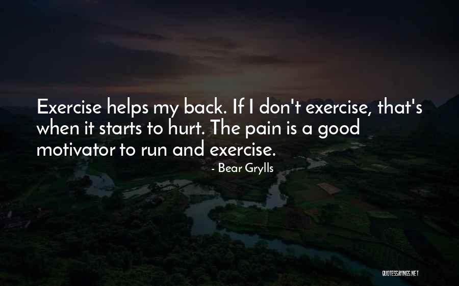 Bear Pain Quotes By Bear Grylls