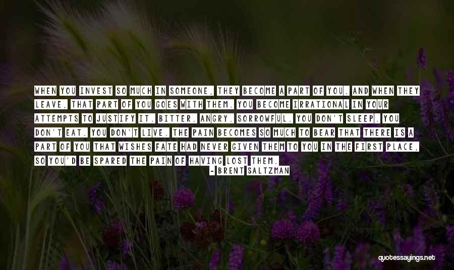 Bear Pain Quotes By Brent Saltzman Bear Pain Quotes By Brent Saltzman