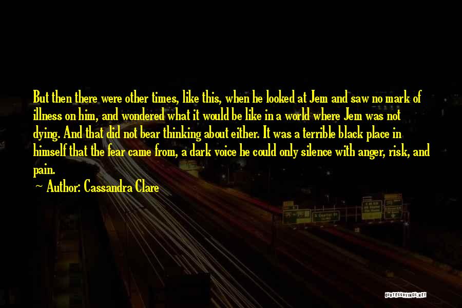 Bear Pain Quotes By Cassandra Clare