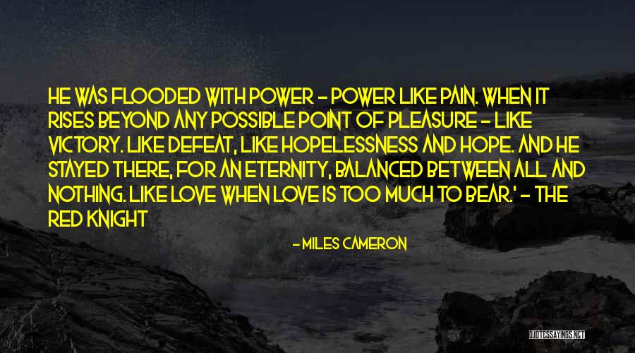 Bear Pain Quotes By Miles Cameron