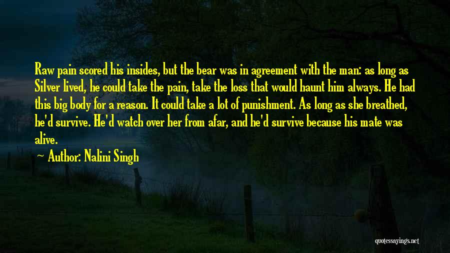 Bear Pain Quotes By Nalini Singh