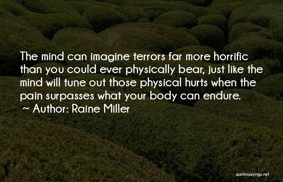 Bear Pain Quotes By Raine Miller