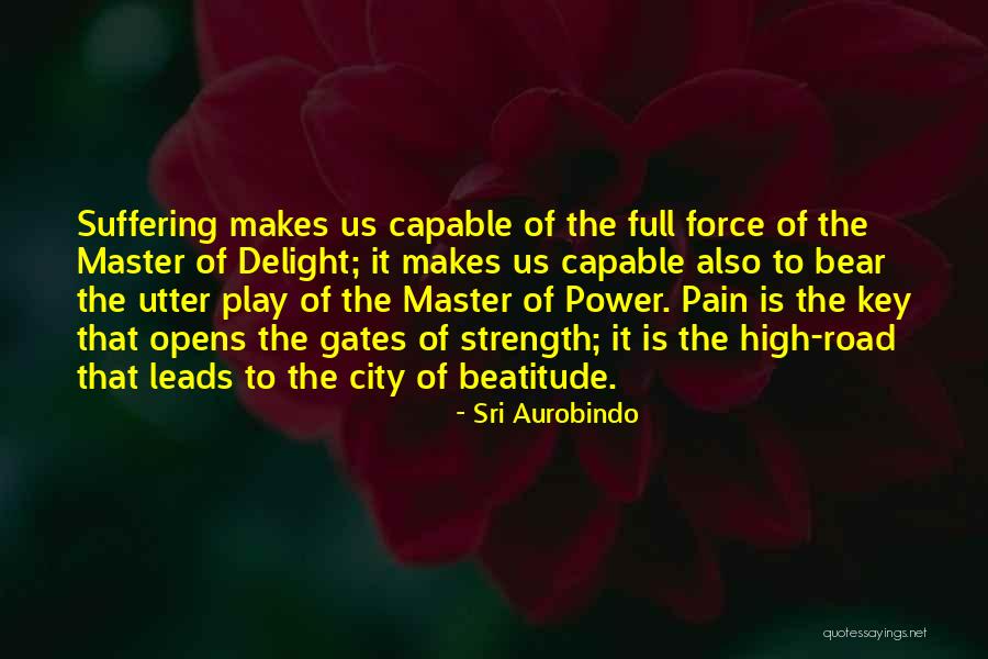 Bear Pain Quotes By Sri Aurobindo Bear Pain Quotes By Sri Aurobindo