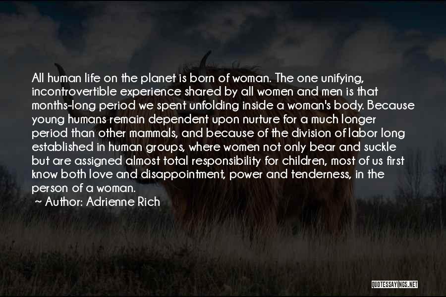 Bear When Women Quotes By Adrienne Rich