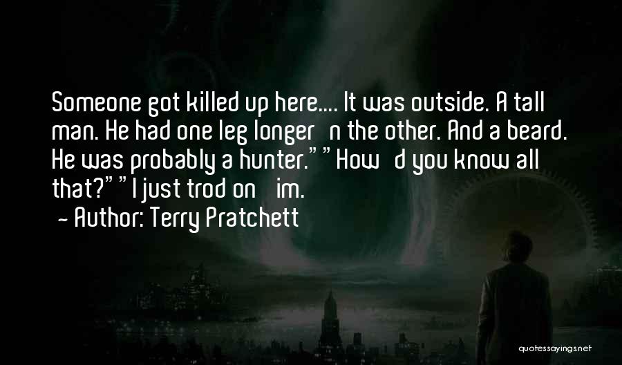 Beard Man Quotes By Terry Pratchett