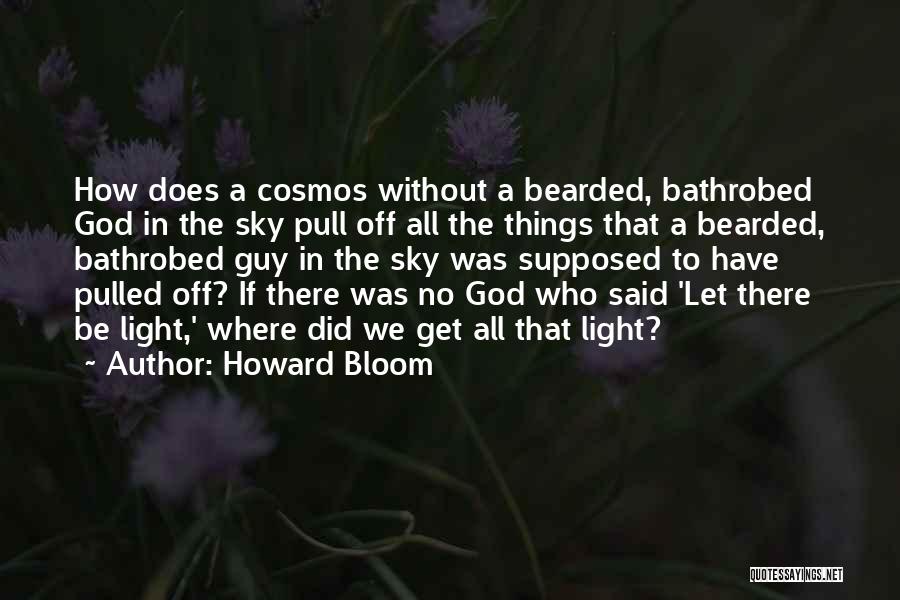 Bearded Guy Quotes By Howard Bloom