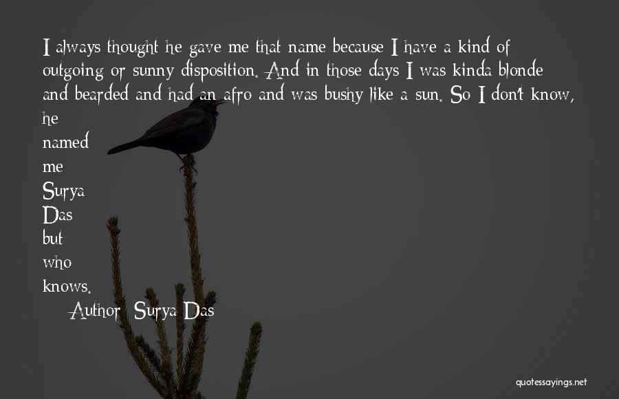 Bearded Quotes By Surya Das