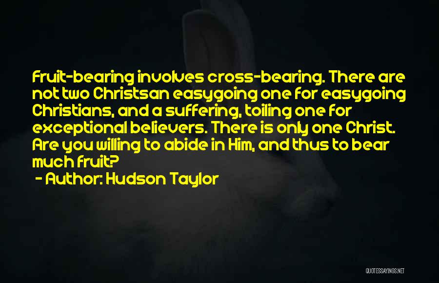 Bearing A Cross Quotes By Hudson Taylor