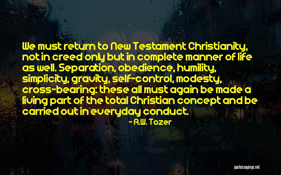 Bearing His Cross Quotes By A.W. Tozer Bearing His Cross Quotes By A.W. Tozer