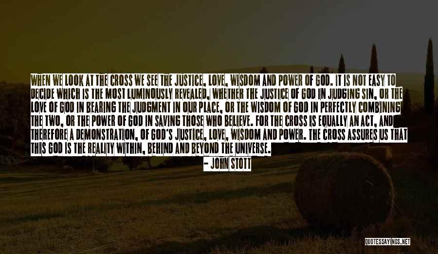 Bearing His Cross Quotes By John Stott