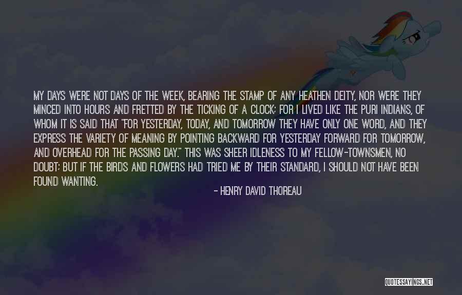 Bearing Quotes By Henry David Thoreau