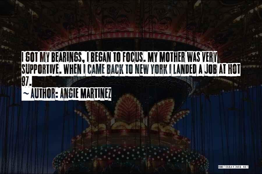 Bearings Quotes By Angie Martinez