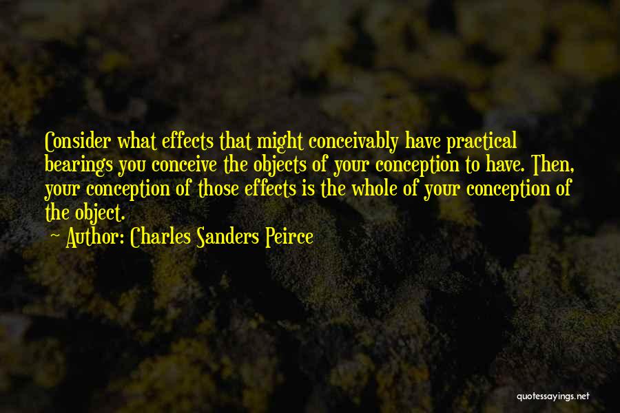 Bearings Quotes By Charles Sanders Peirce