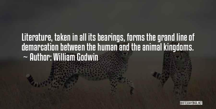 Bearings Quotes By William Godwin