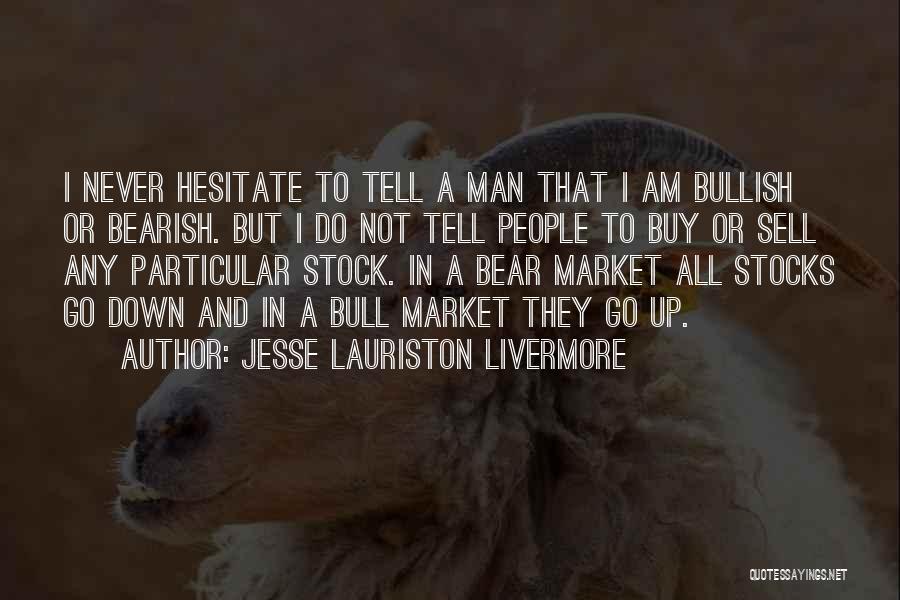 Bearish Market Quotes By Jesse Lauriston Livermore