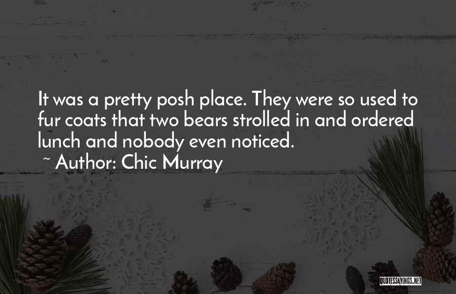 Bears Funny Quotes By Chic Murray