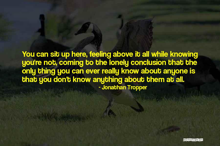 Bearskins Quotes By Jonathan Tropper Bearskins Quotes By Jonathan Tropper