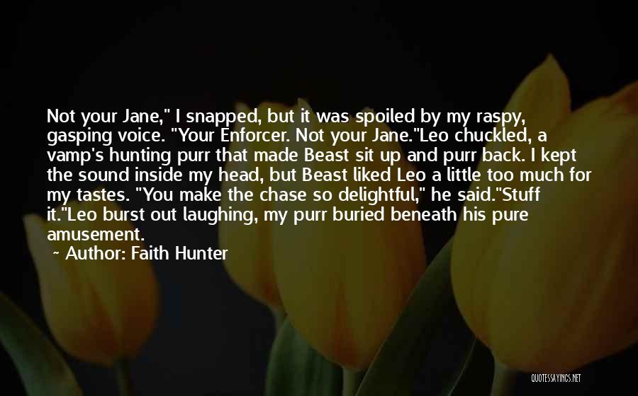 Beast Inside Quotes By Faith Hunter
