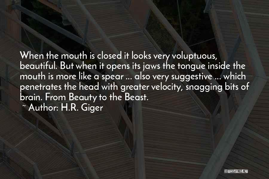 Beast Inside Quotes By H.R. Giger