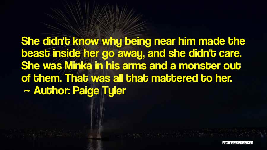 Beast Inside Quotes By Paige Tyler