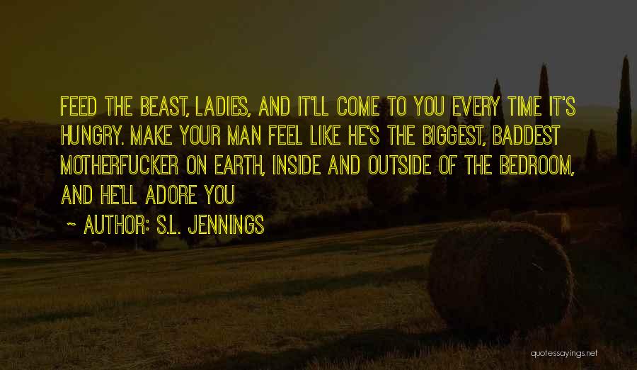 Beast Inside Quotes By S.L. Jennings