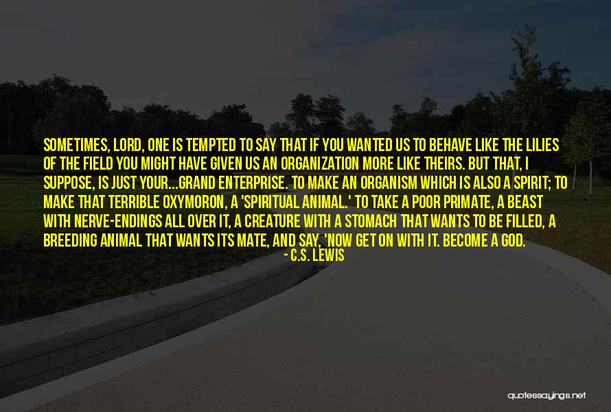 Beast Lord Quotes By C.S. Lewis Beast Lord Quotes By C.S. Lewis