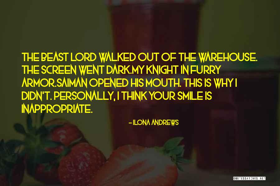 Beast Lord Quotes By Ilona Andrews Beast Lord Quotes By Ilona Andrews