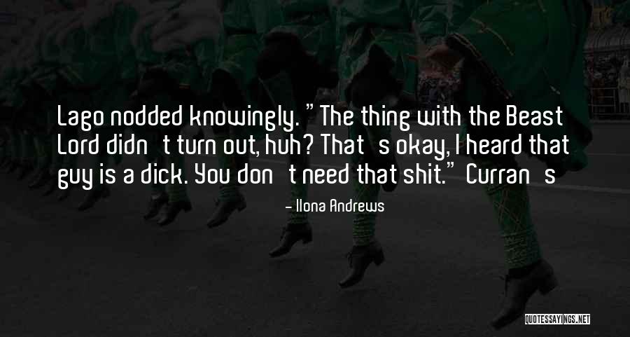 Beast Lord Quotes By Ilona Andrews Beast Lord Quotes By Ilona Andrews