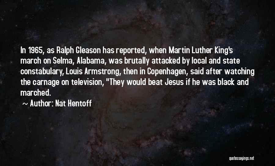 Beat Alabama Quotes By Nat Hentoff