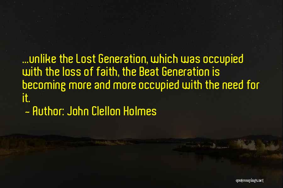 Beat Generation Quotes By John Clellon Holmes