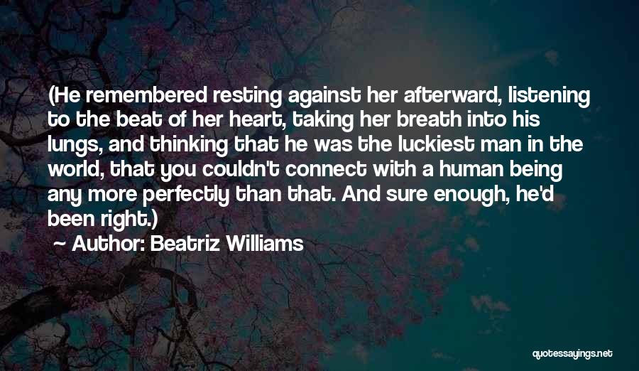 Beat I Love You Man Quotes By Beatriz Williams