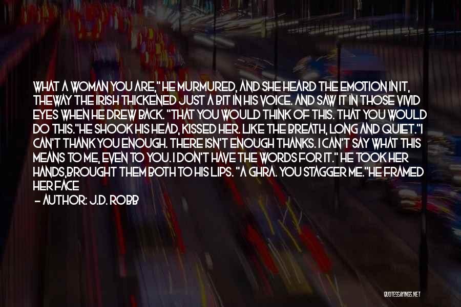 Beat I Love You Quotes By J.D. Robb