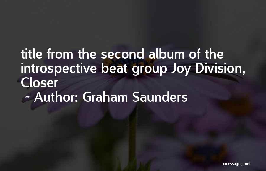 Beat Quotes By Graham Saunders